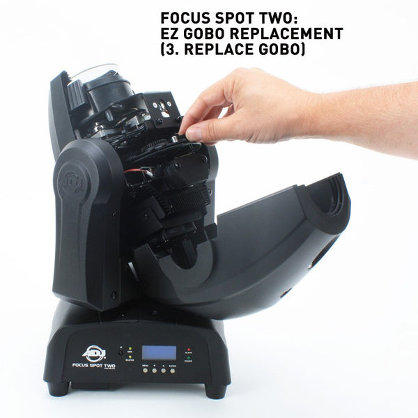 ADJ Focus Spot Two Gobo Change Step 3
